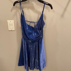 Royal Blue cocktail dress